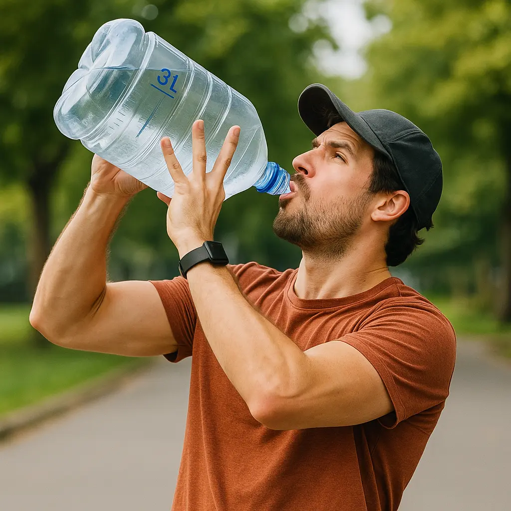 hoeveel liter water per dag