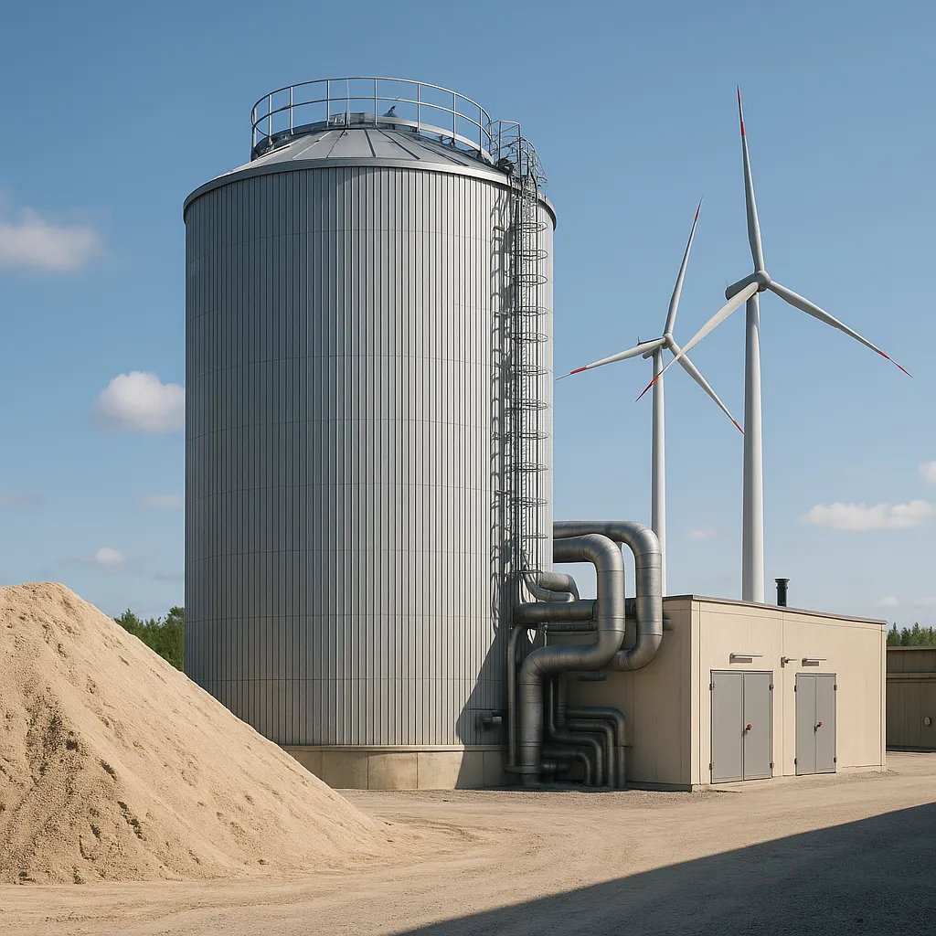 Zandbatterij olie en gas overbodig