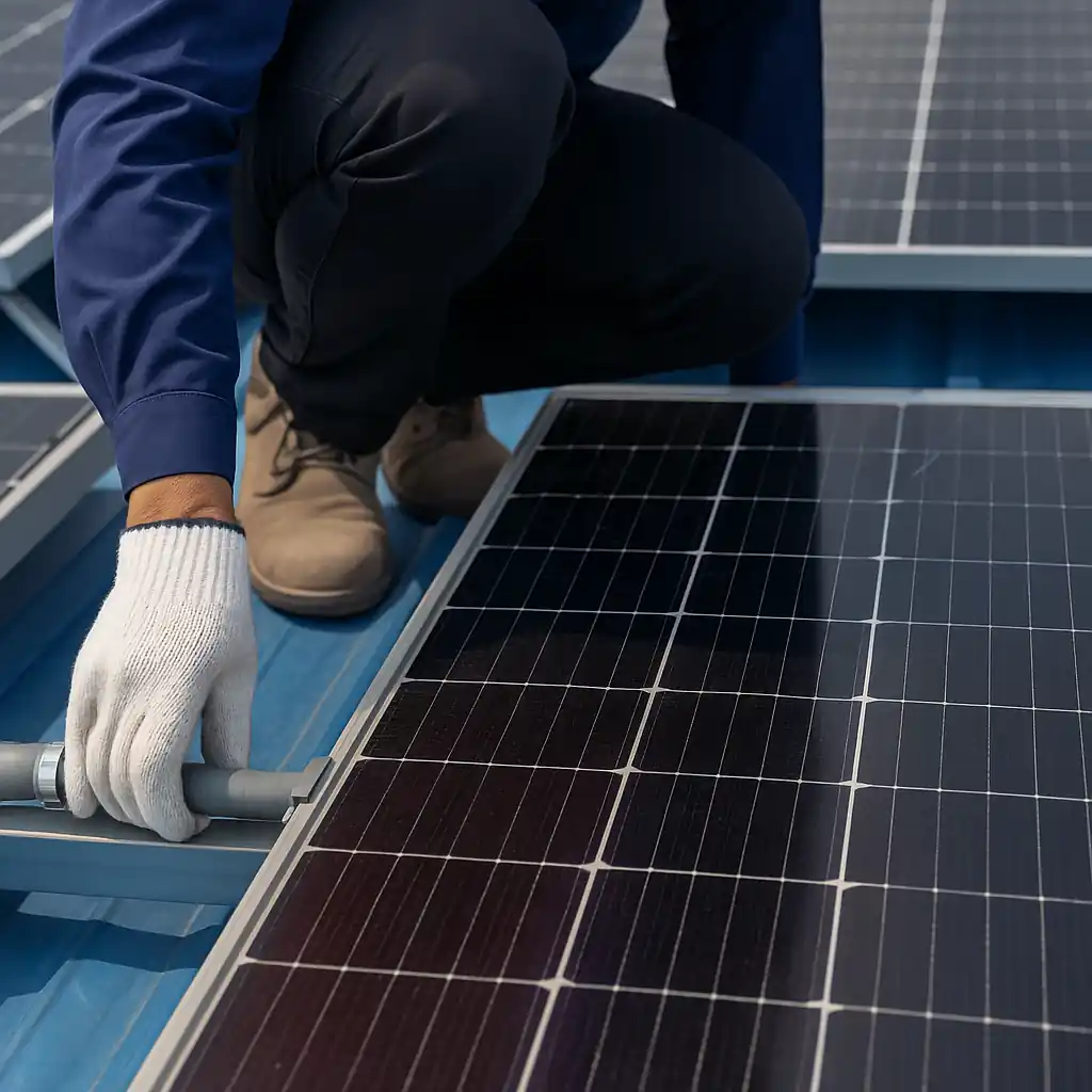 Zonnepanelen koelen