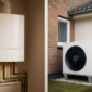 Vergelijking warmtepomp buiten en HR-ketel binnen in een Nederlandse woning